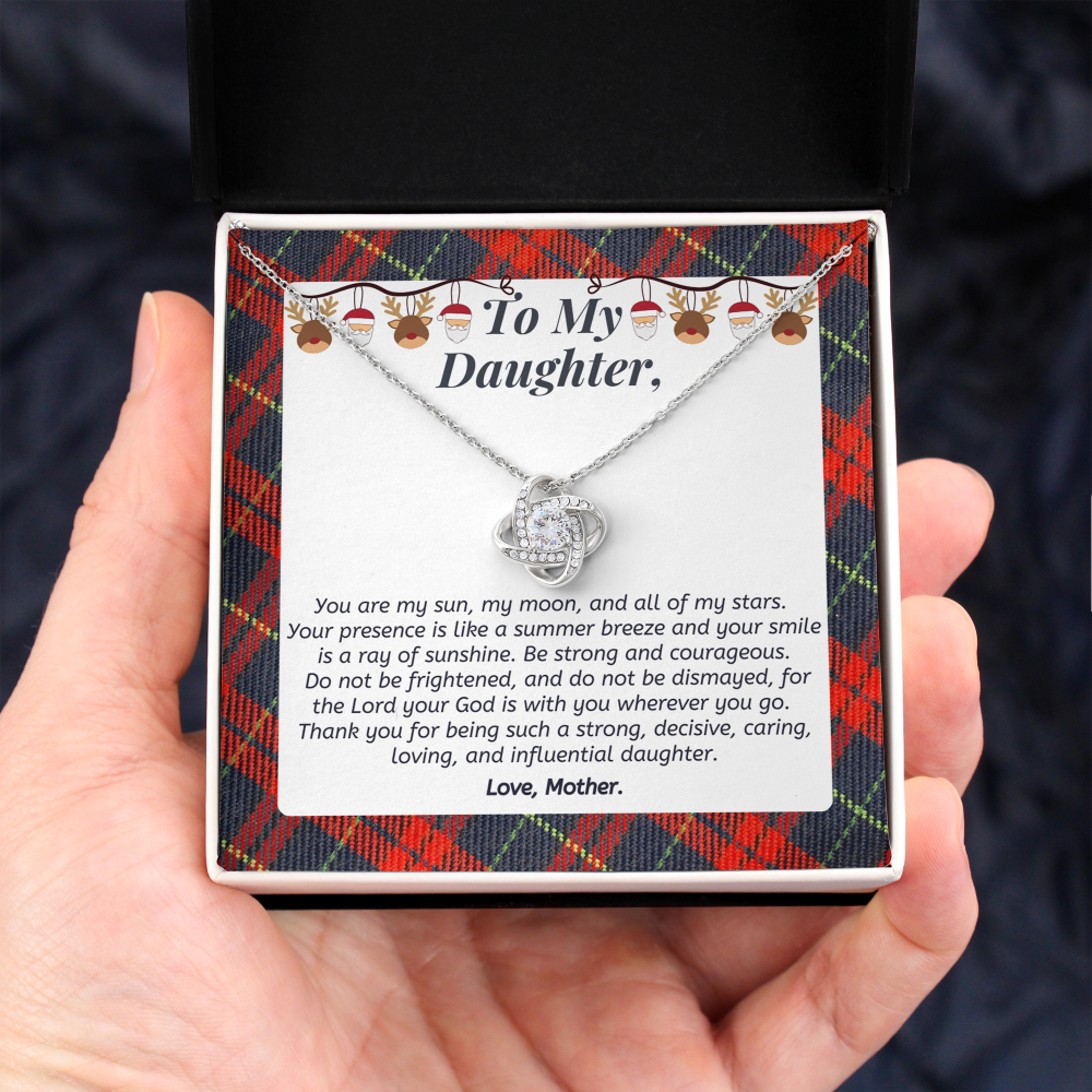 Christmas Gift to Daughter - Thank you for being such a strong, decisive, caring, loving, and influential daughter.
