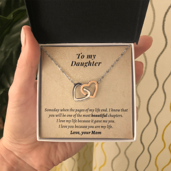 Gift for Daughter - Someday when the pages of my life end